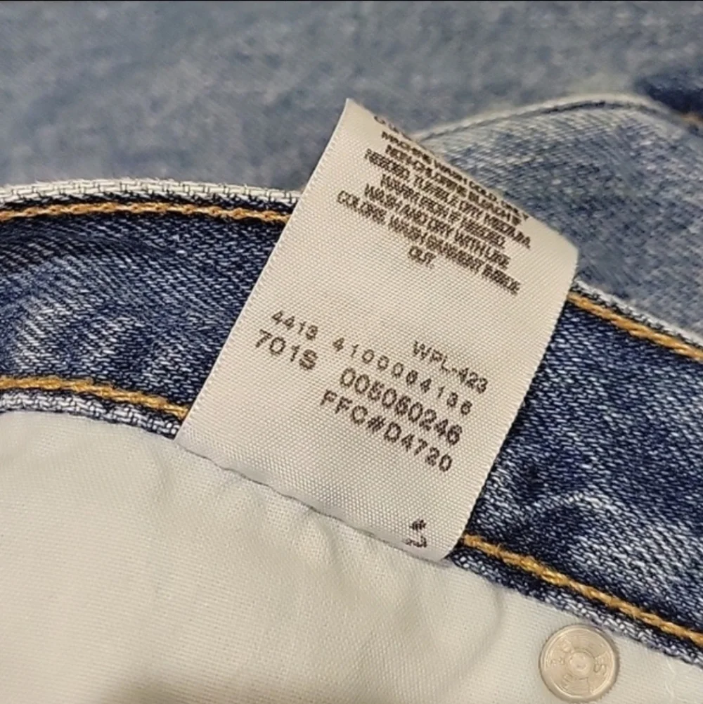 ❤️ LEVI'S 505 STRAIGHT LEG REGULAR FIT JEANS, 38